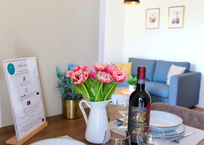 Apartamento Helles, Modernes 1r Mit Balkon, Parking Und Streaming